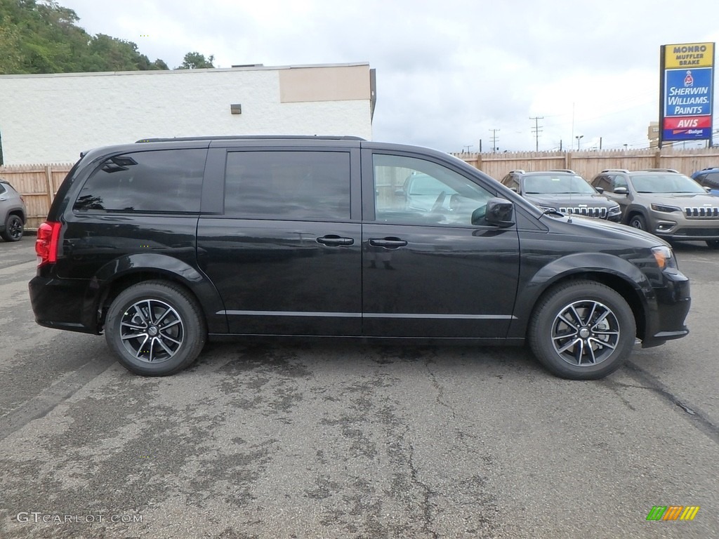 2019 Grand Caravan SE - Black Onyx Crystal Pearl / Black photo #6