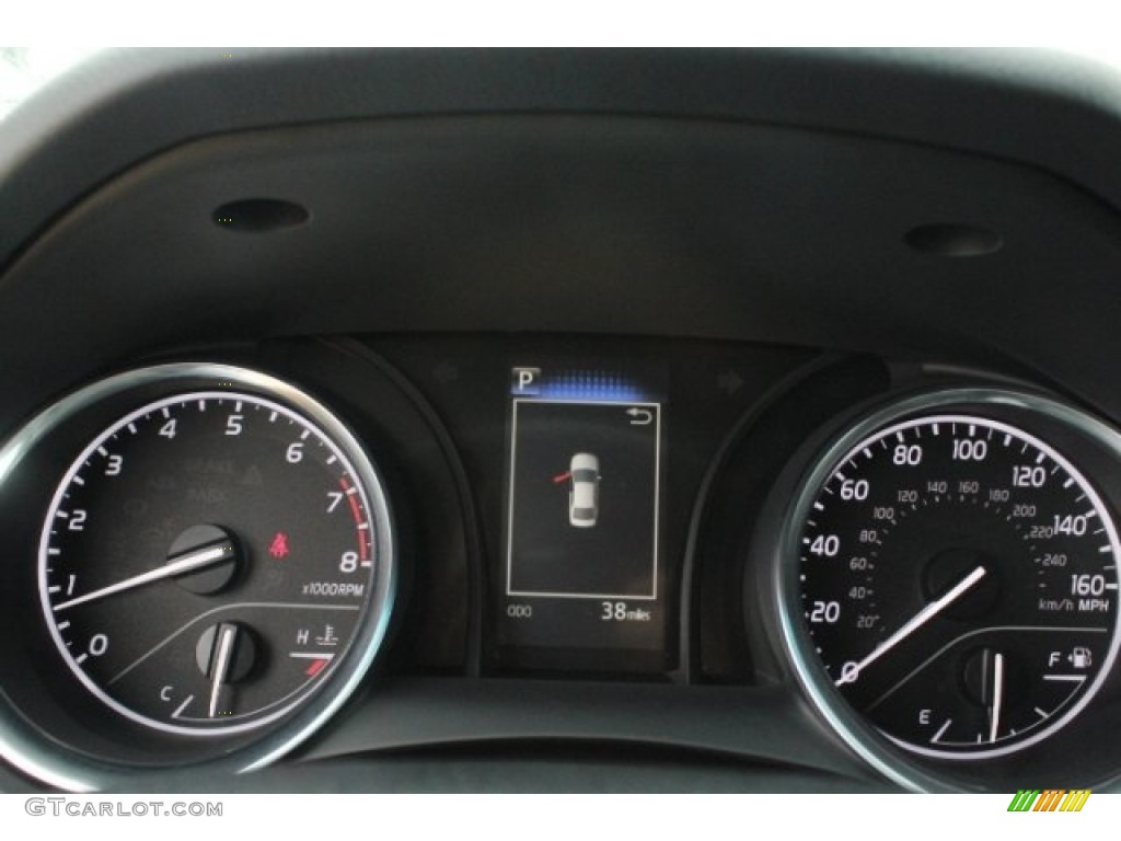 2018 Camry LE - Blue Crush Metallic / Black photo #20