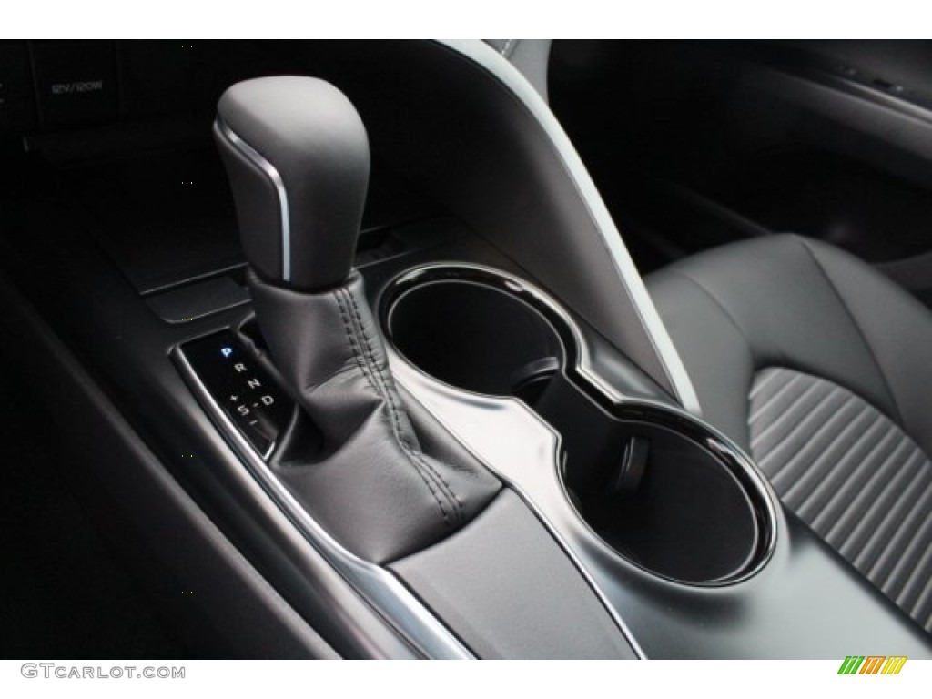 2018 Camry SE - Blue Streak Metallic / Black photo #17