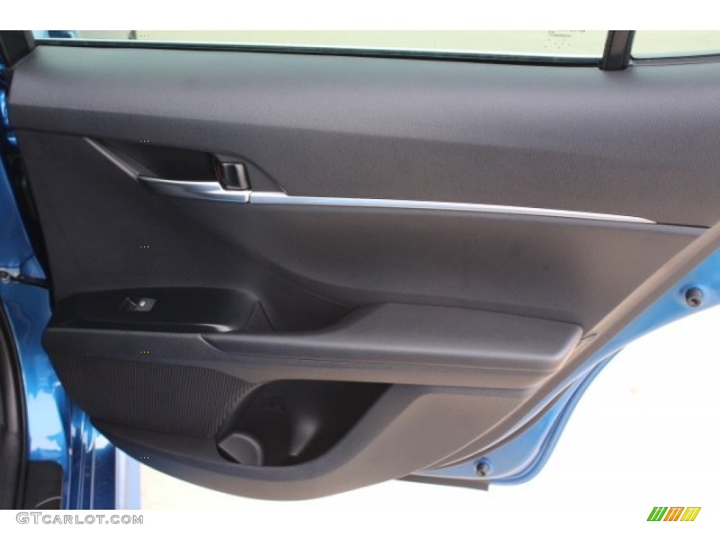 2018 Camry SE - Blue Streak Metallic / Black photo #27