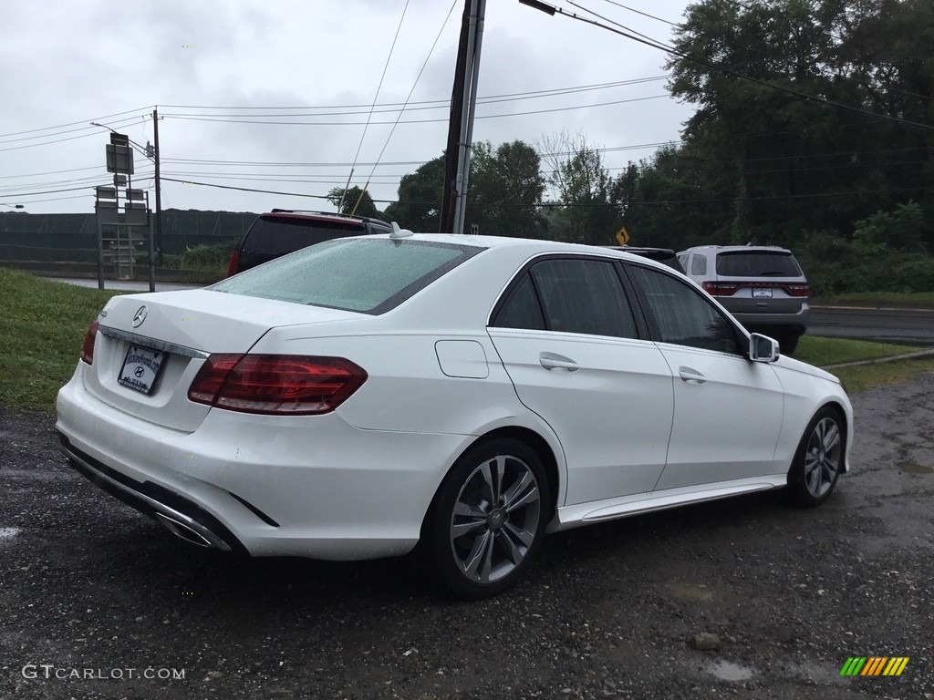 2014 E 350 Sport Sedan - Diamond White Metallic / Silk Beige/Espresso Brown photo #4