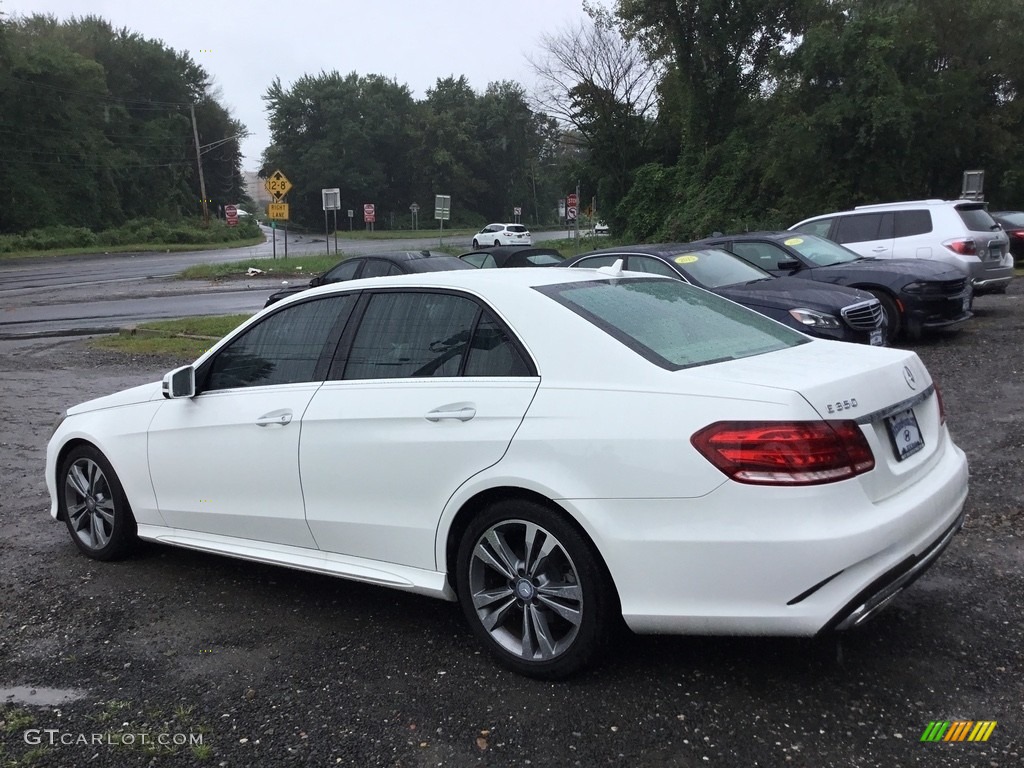 2014 E 350 Sport Sedan - Diamond White Metallic / Silk Beige/Espresso Brown photo #6