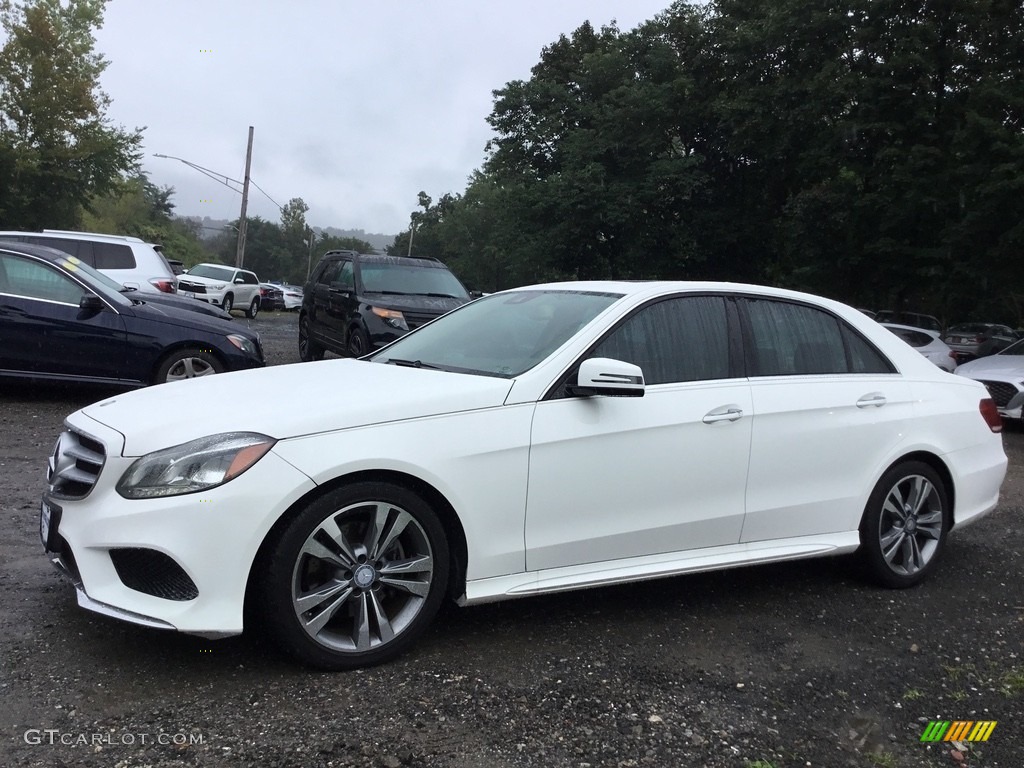 2014 E 350 Sport Sedan - Diamond White Metallic / Silk Beige/Espresso Brown photo #7