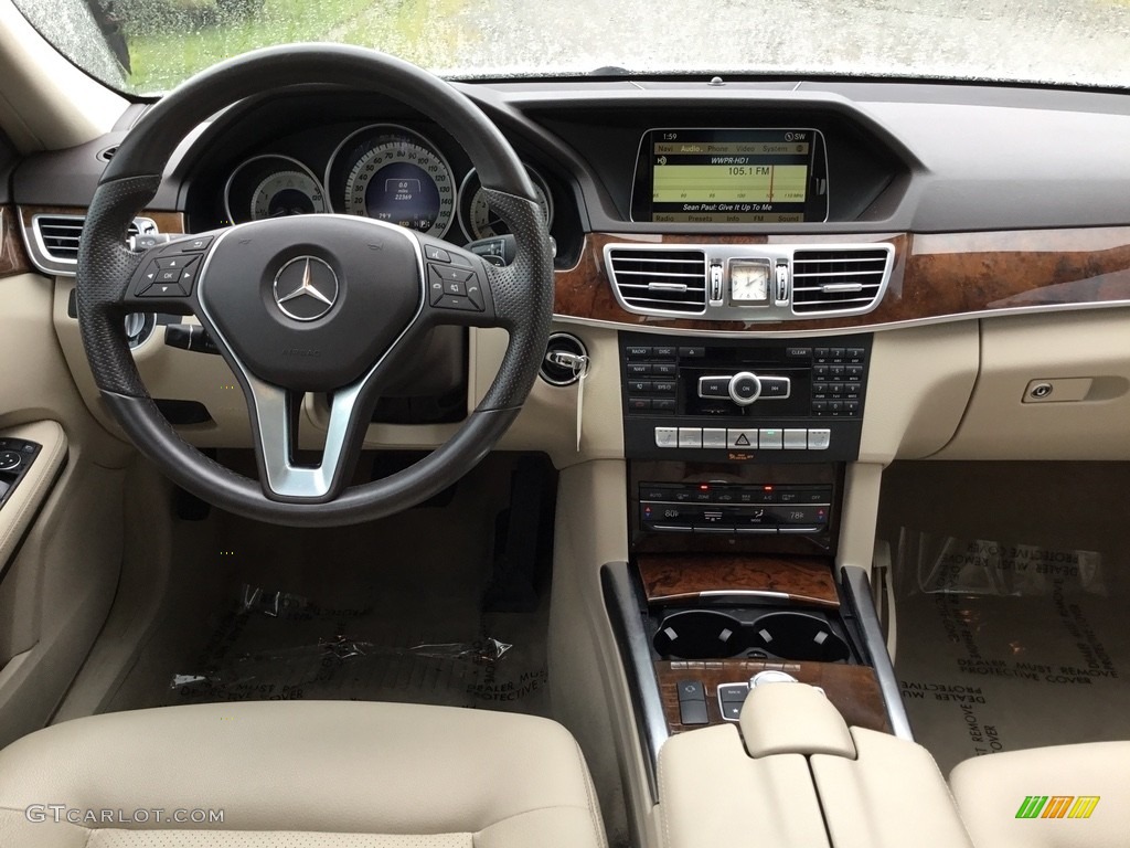 2014 E 350 Sport Sedan - Diamond White Metallic / Silk Beige/Espresso Brown photo #13