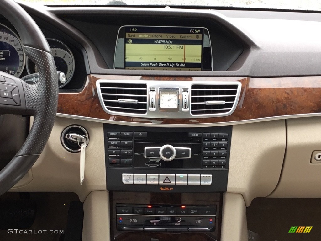 2014 E 350 Sport Sedan - Diamond White Metallic / Silk Beige/Espresso Brown photo #14