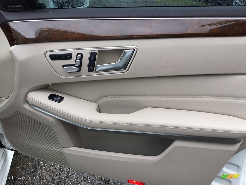 2014 E 350 Sport Sedan - Diamond White Metallic / Silk Beige/Espresso Brown photo #24