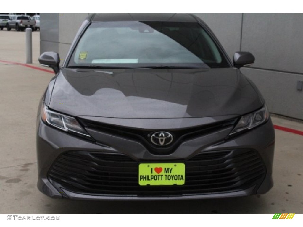 2018 Camry LE - Predawn Gray Mica / Ash photo #2
