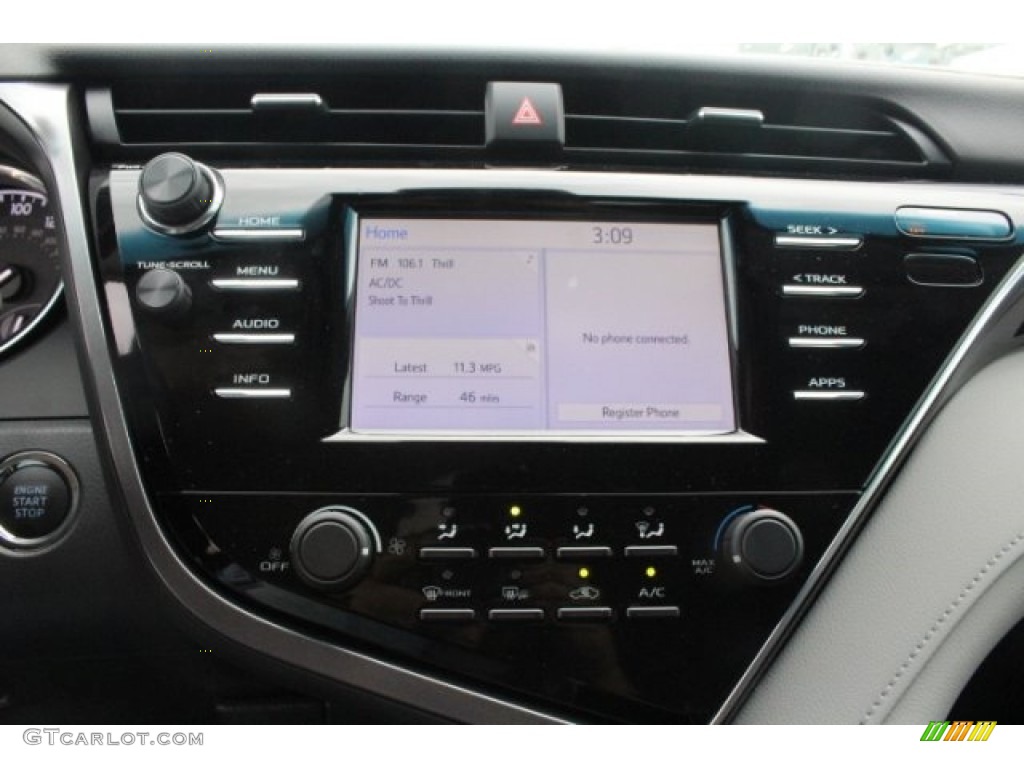 2018 Camry LE - Predawn Gray Mica / Ash photo #16