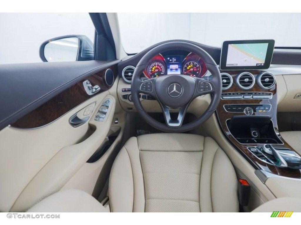 2016 C 300 Sedan - Steel Grey Metallic / Silk Beige/Black photo #22