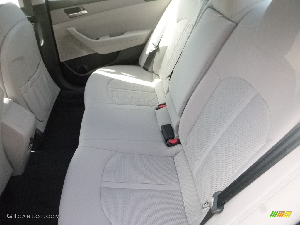 Gray Interior 2019 Hyundai Sonata SE Photo #129356873