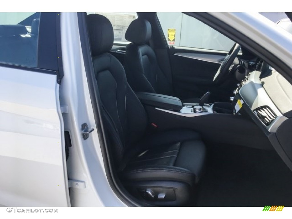 2019 5 Series 540i Sedan - Alpine White / Black photo #5