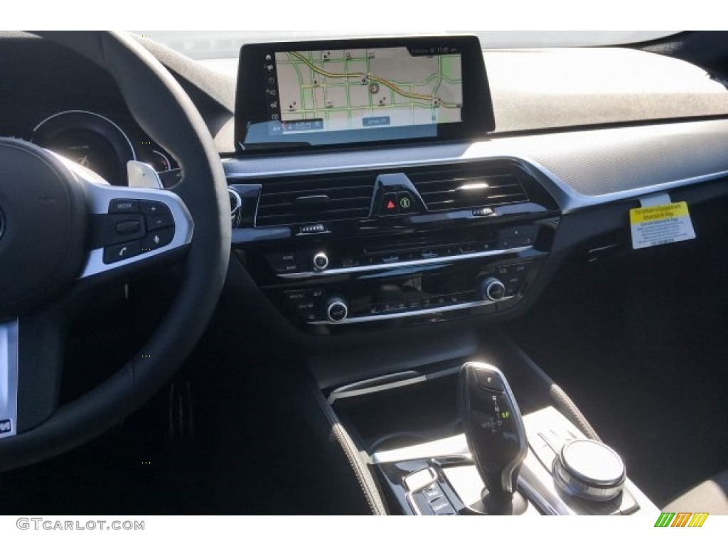 2019 5 Series 540i Sedan - Alpine White / Black photo #6