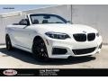 Alpine White 2019 BMW 2 Series M240i Convertible