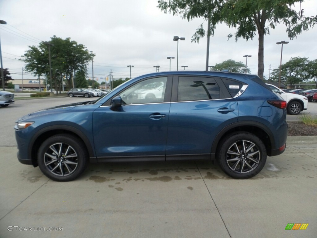 2018 CX-5 Touring AWD - Eternal Blue Metallic / Black photo #2