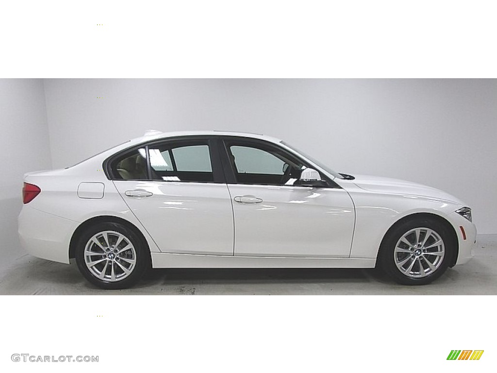 2018 3 Series 320i xDrive Sedan - Alpine White / Venetian Beige photo #6
