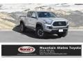 2018 Silver Sky Metallic Toyota Tacoma SR Double Cab 4x4  photo #1