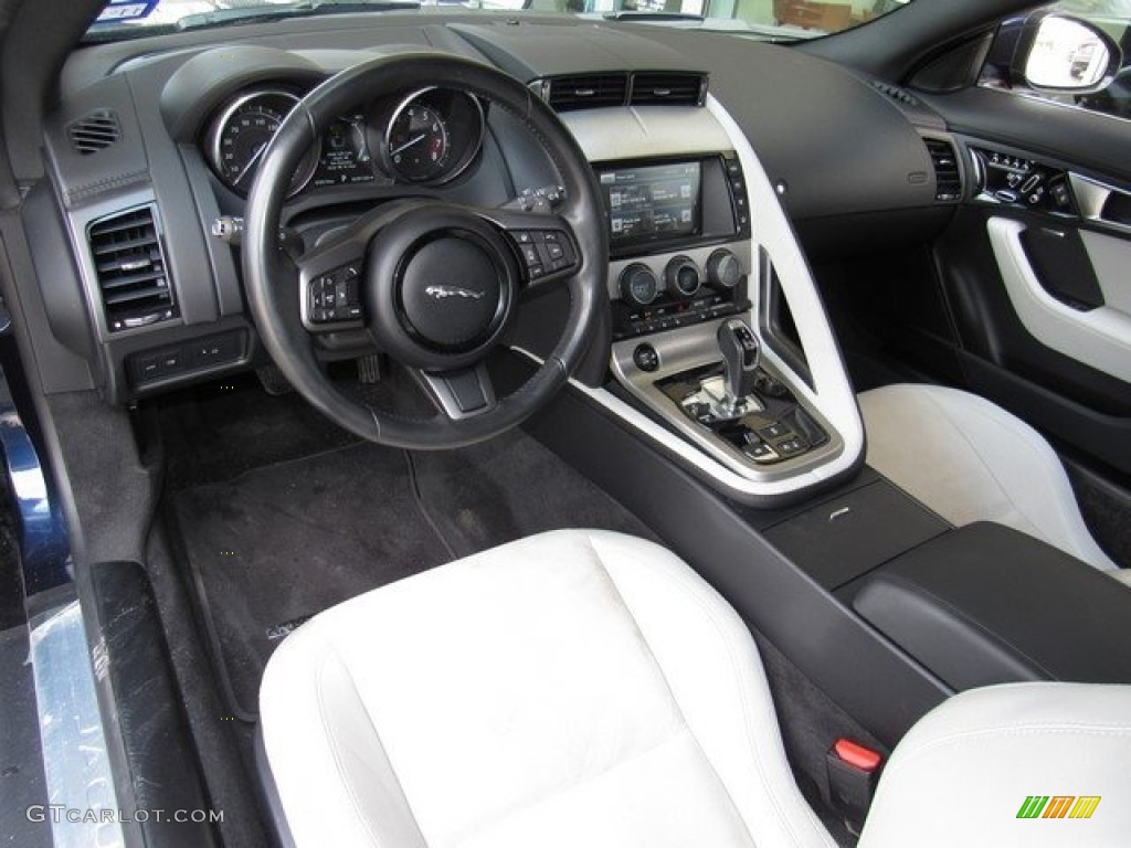 2016 F-TYPE Coupe - Dark Sapphire Metallic / Ivory photo #4