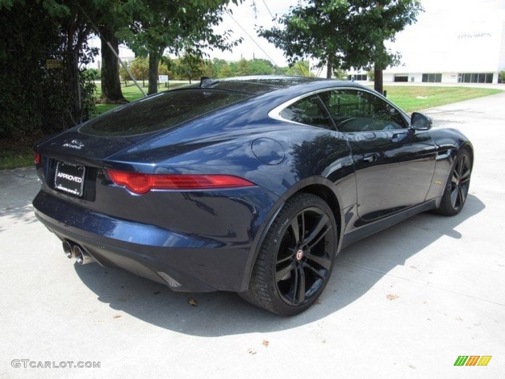2016 F-TYPE Coupe - Dark Sapphire Metallic / Ivory photo #8