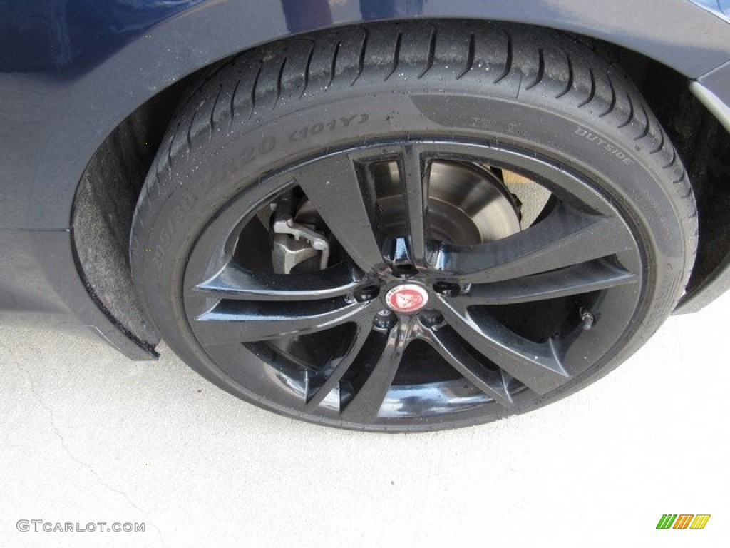 2016 F-TYPE Coupe - Dark Sapphire Metallic / Ivory photo #9