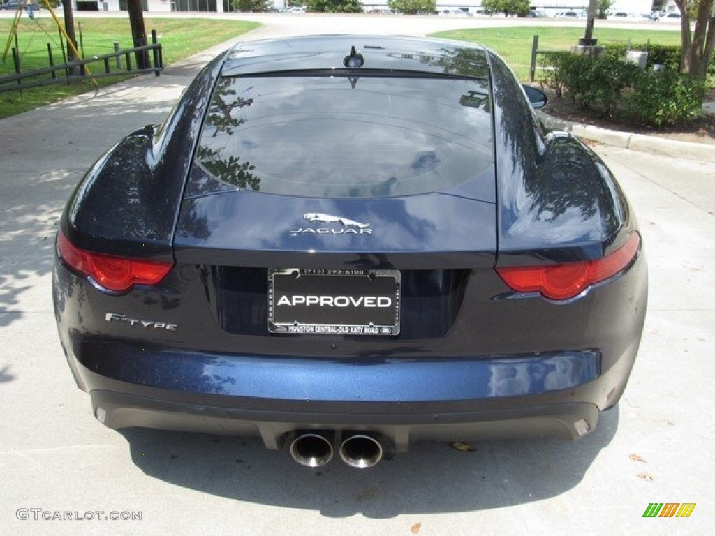 2016 F-TYPE Coupe - Dark Sapphire Metallic / Ivory photo #10