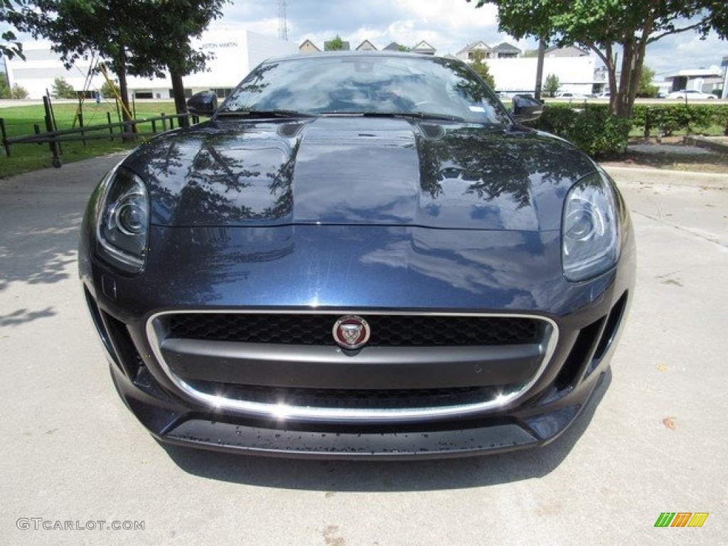 2016 F-TYPE Coupe - Dark Sapphire Metallic / Ivory photo #11