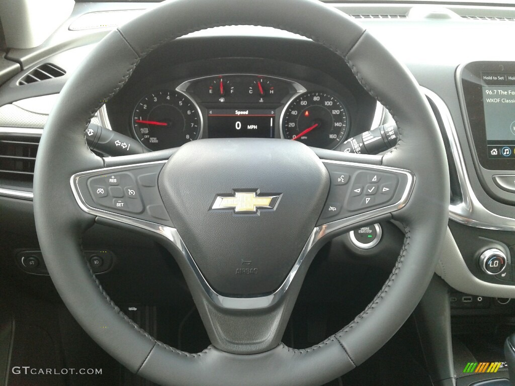 2019 Chevrolet Equinox Premier Medium Ash Gray Steering Wheel Photo #129364463
