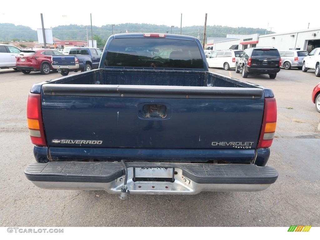 2000 Silverado 1500 LS Extended Cab 4x4 - Indigo Blue Metallic / Medium Gray photo #7