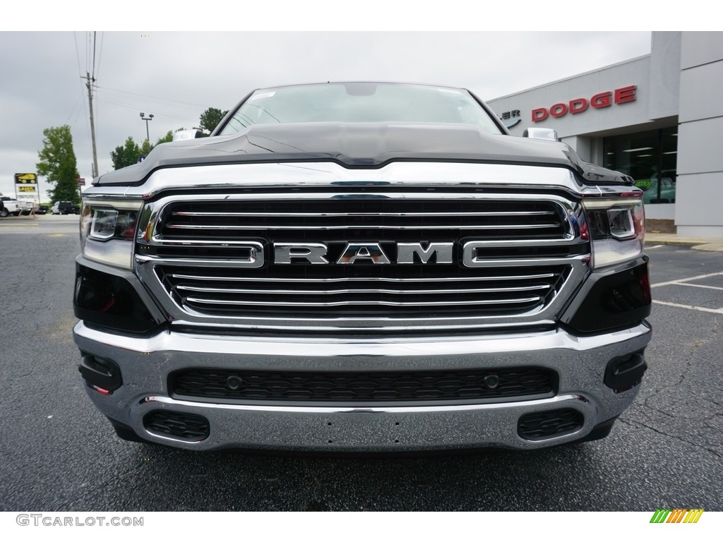2019 1500 Laramie Crew Cab 4x4 - Rugged Brown Pearl / Mountain Brown/Light Frost Beige photo #2