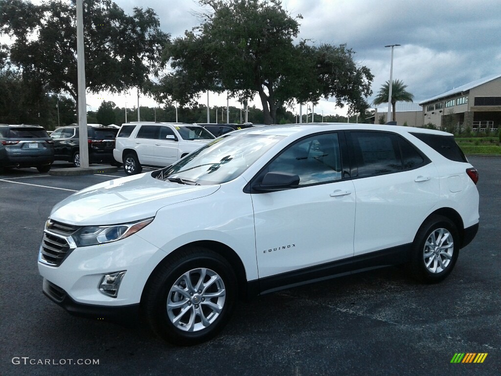 2019 Equinox LS - Summit White / Medium Ash Gray photo #1
