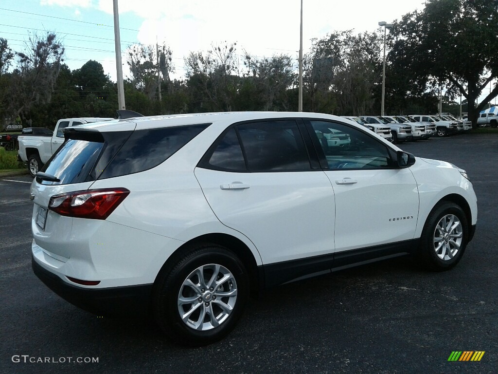 2019 Equinox LS - Summit White / Medium Ash Gray photo #5