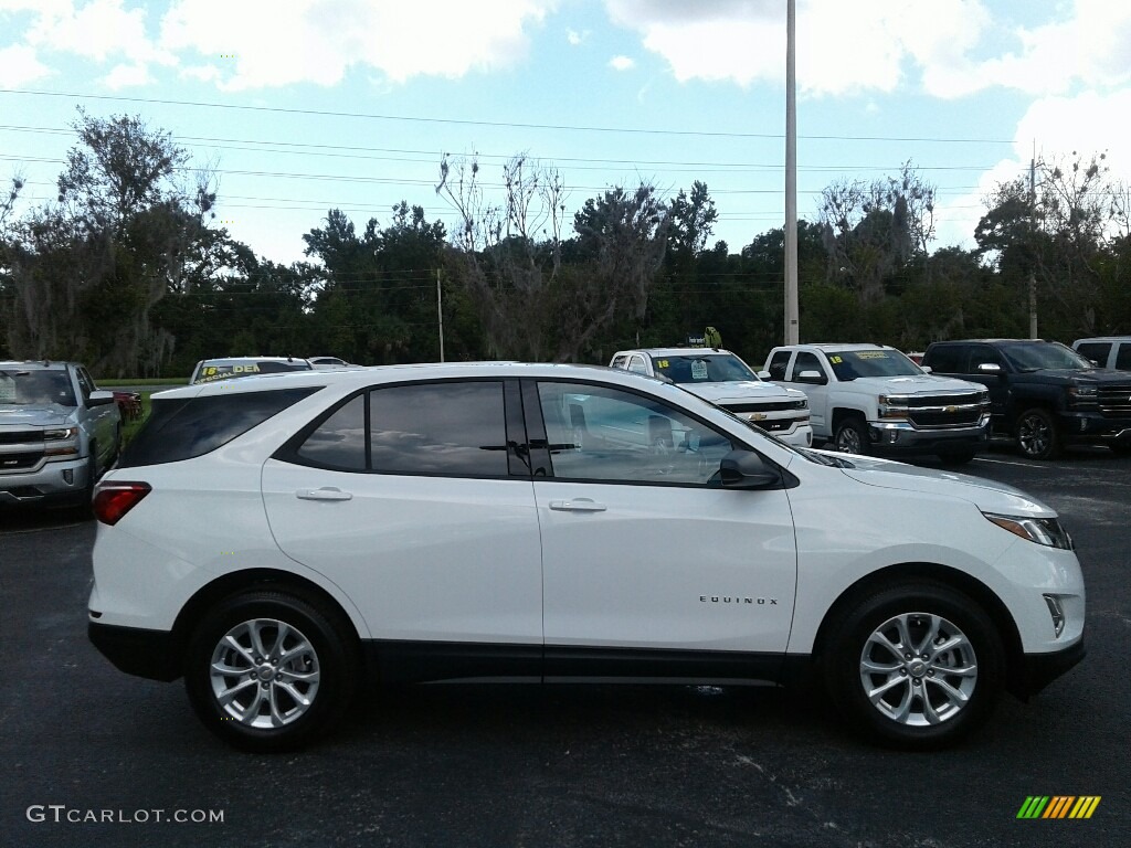 2019 Equinox LS - Summit White / Medium Ash Gray photo #6