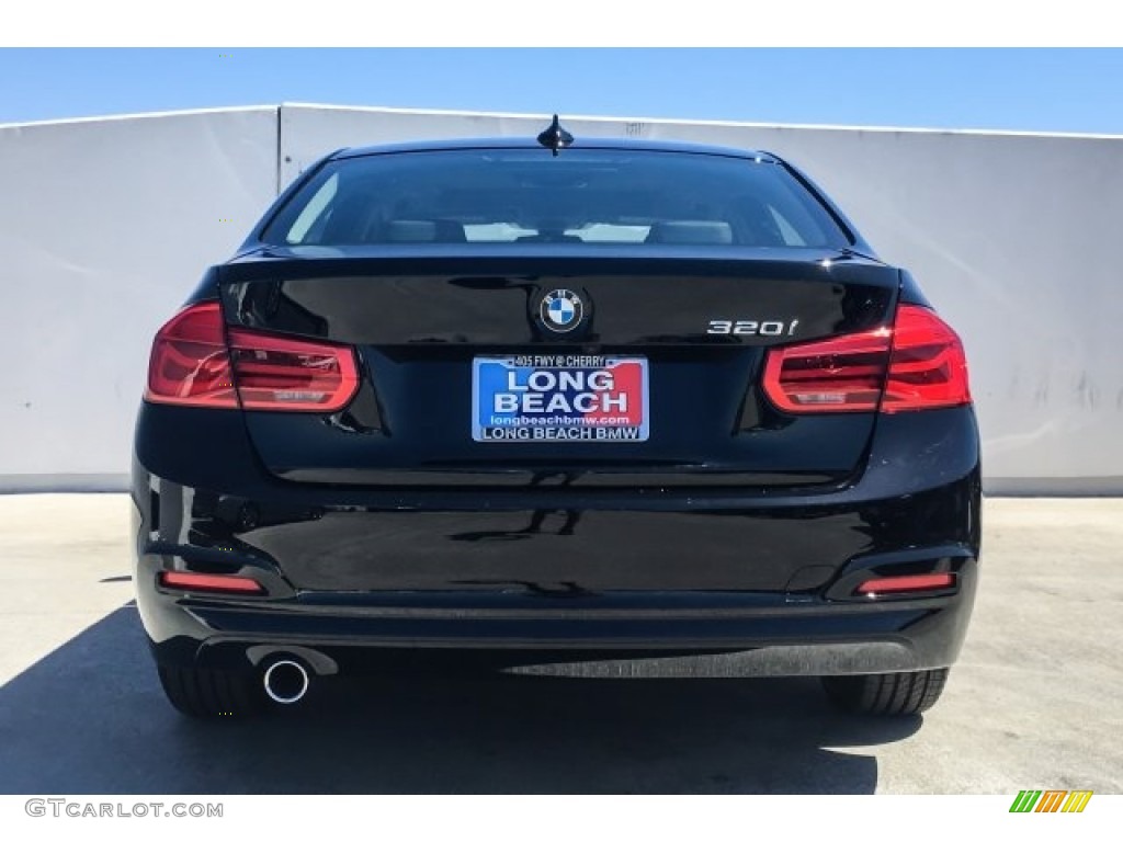 2018 3 Series 320i Sedan - Jet Black / Black photo #3