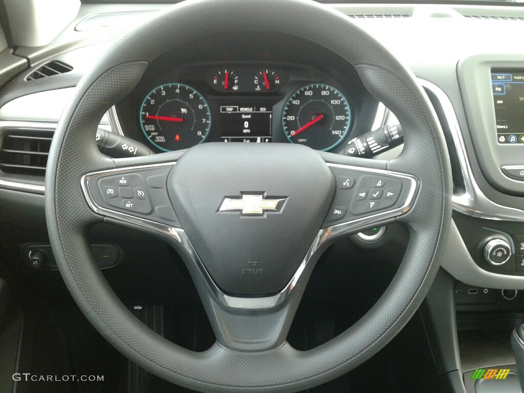 2019 Equinox LS - Summit White / Medium Ash Gray photo #14