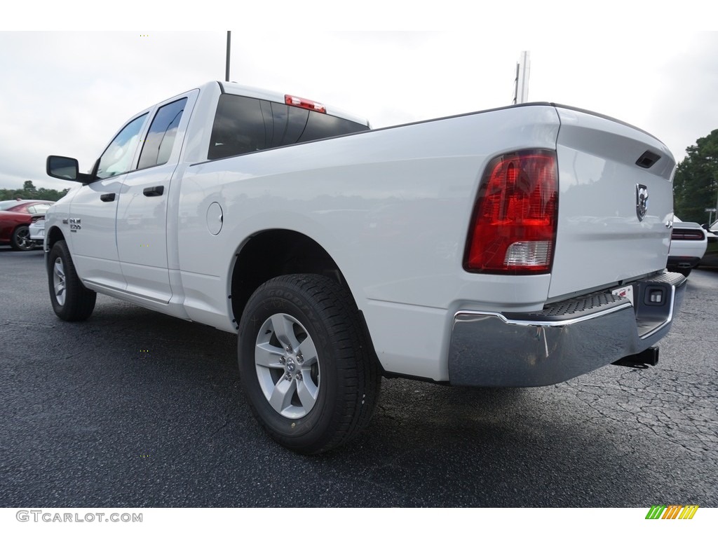 2019 1500 Classic Tradesman Quad Cab 4x4 - Bright White / Black/Diesel Gray photo #14