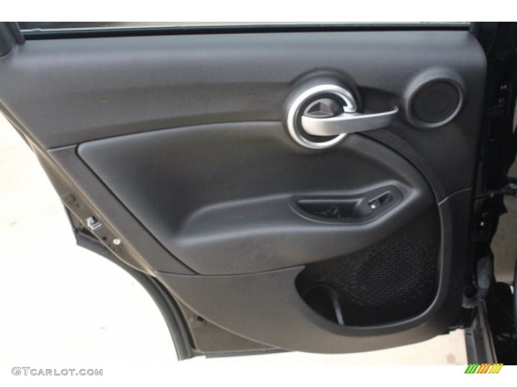 2017 Fiat 500X Urbana Edition Nero (Black) Door Panel Photo #129367850