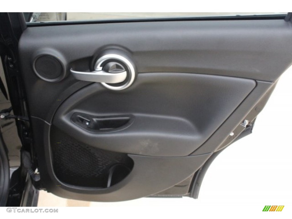 2017 Fiat 500X Urbana Edition Nero (Black) Door Panel Photo #129367940