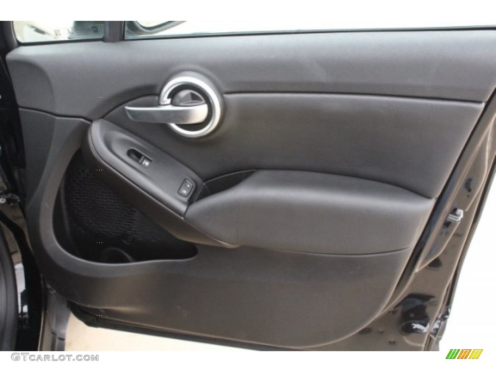 2017 Fiat 500X Urbana Edition Nero (Black) Door Panel Photo #129367988