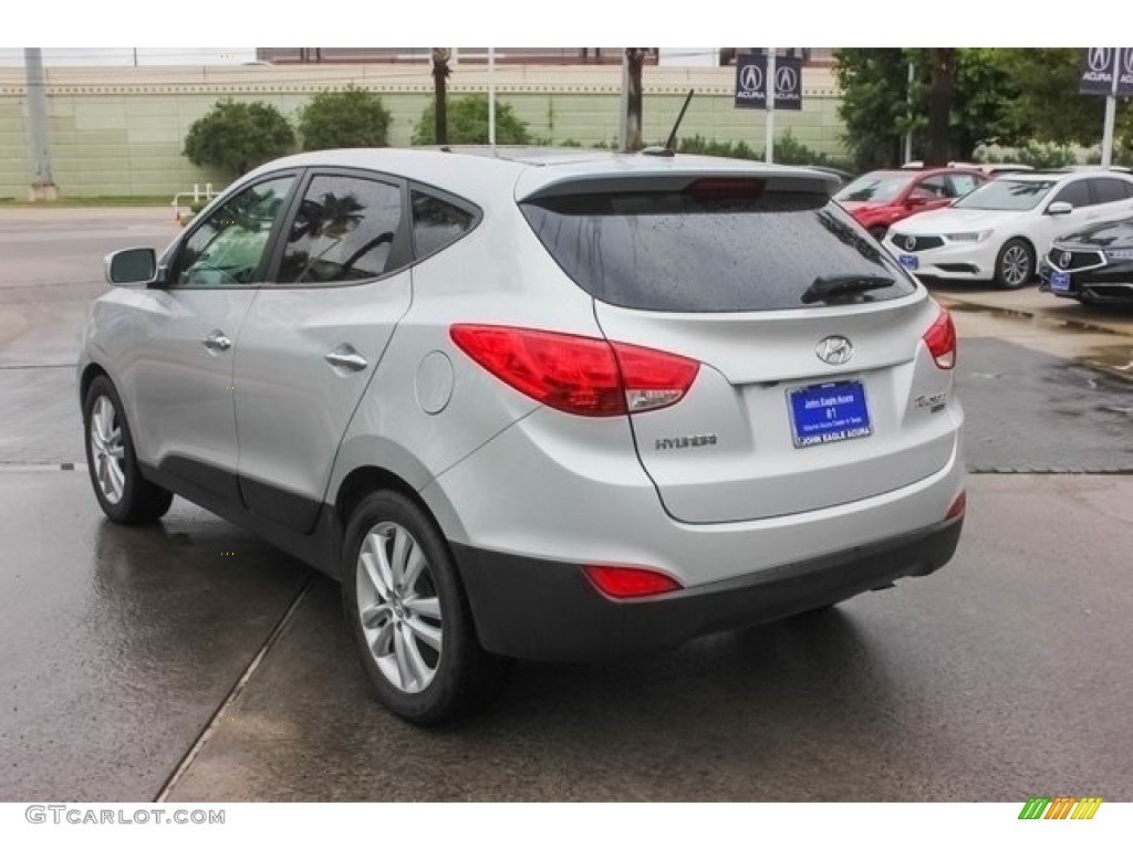 2012 Tucson Limited - Diamond Silver / Black/Saddle photo #5