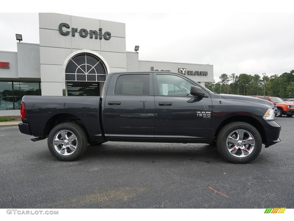 2019 1500 Classic Express Crew Cab 4x4 - Maximum Steel Metallic / Black/Diesel Gray photo #9