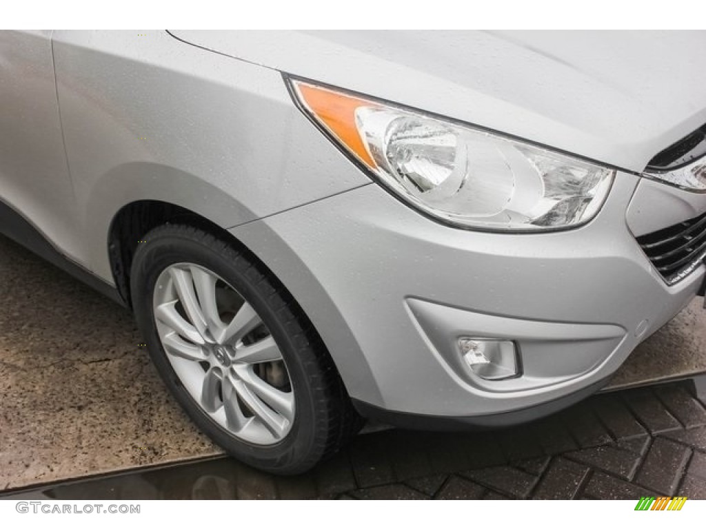 2012 Tucson Limited - Diamond Silver / Black/Saddle photo #10