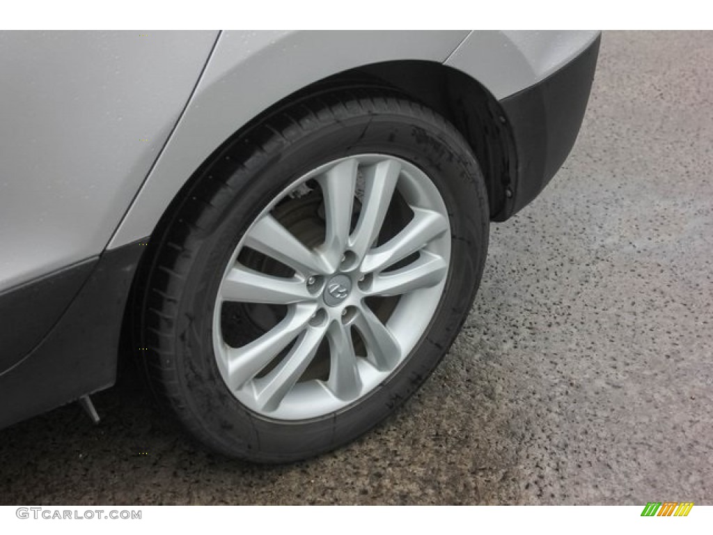 2012 Tucson Limited - Diamond Silver / Black/Saddle photo #13