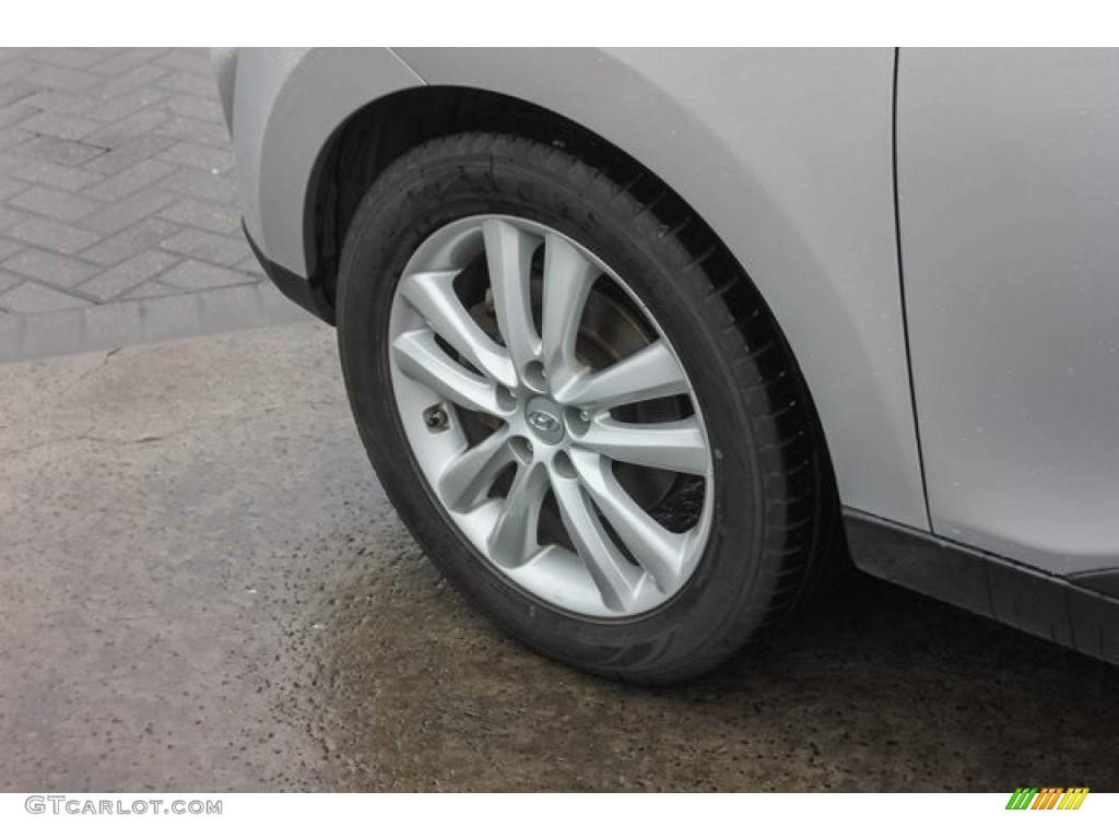 2012 Tucson Limited - Diamond Silver / Black/Saddle photo #14