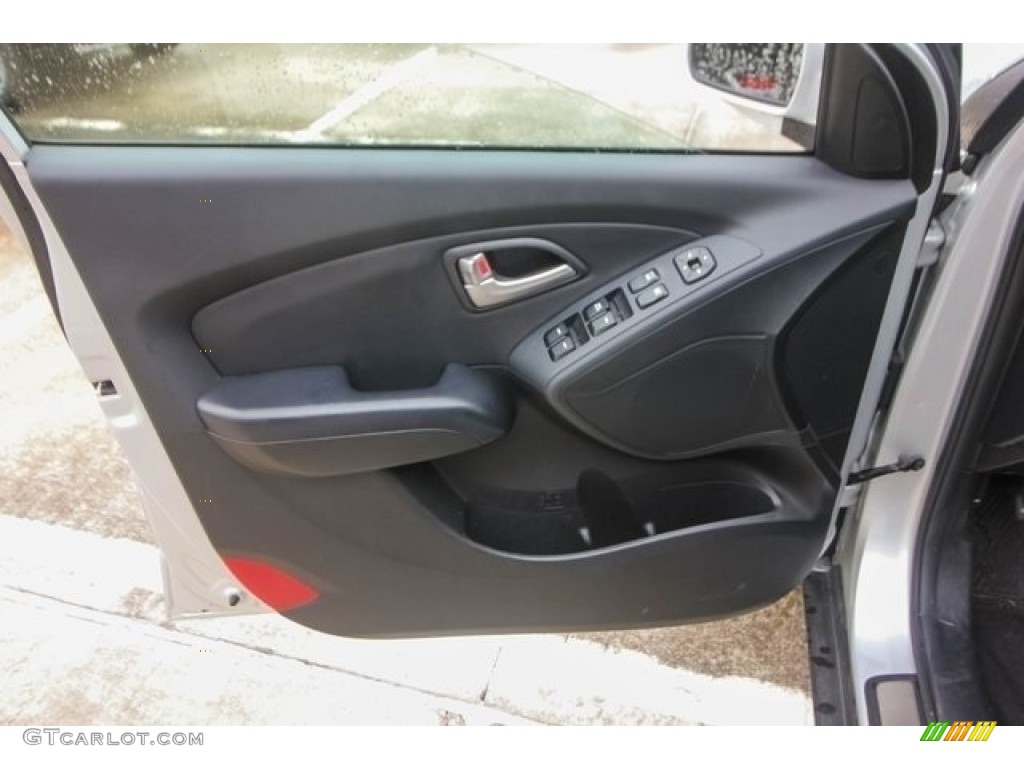 2012 Tucson Limited - Diamond Silver / Black/Saddle photo #18