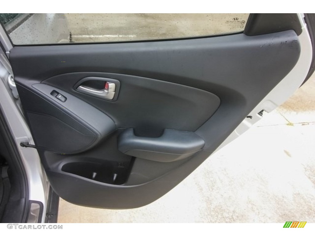 2012 Tucson Limited - Diamond Silver / Black/Saddle photo #23