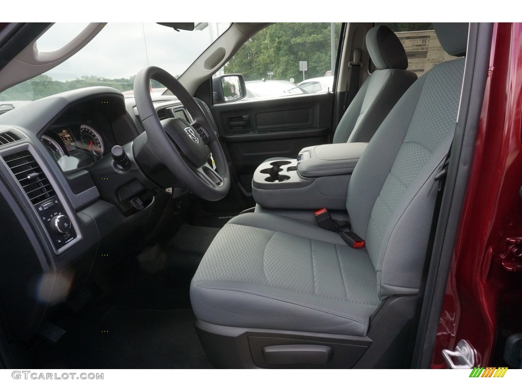 2018 1500 Express Crew Cab - Delmonico Red Pearl / Black/Diesel Gray photo #4