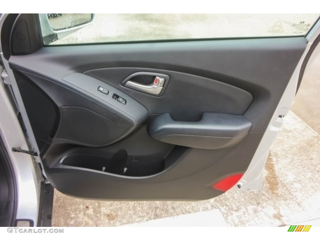 2012 Tucson Limited - Diamond Silver / Black/Saddle photo #25