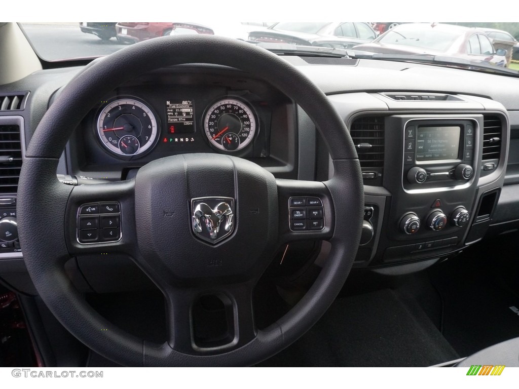 2018 1500 Express Crew Cab - Delmonico Red Pearl / Black/Diesel Gray photo #5