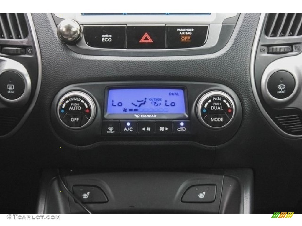 2012 Tucson Limited - Diamond Silver / Black/Saddle photo #29