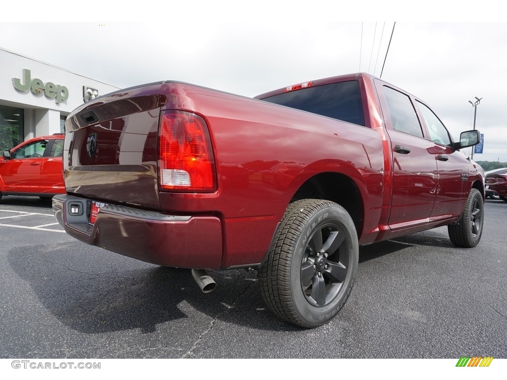 2018 1500 Express Crew Cab - Delmonico Red Pearl / Black/Diesel Gray photo #11