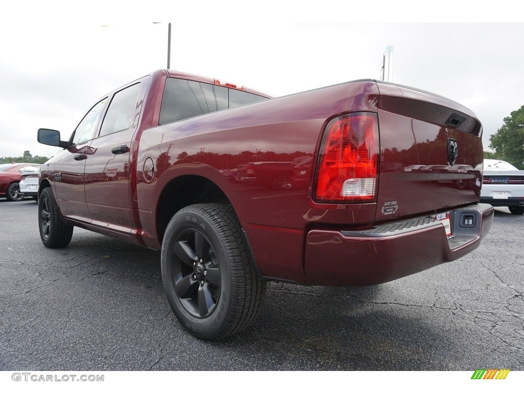 2018 1500 Express Crew Cab - Delmonico Red Pearl / Black/Diesel Gray photo #12